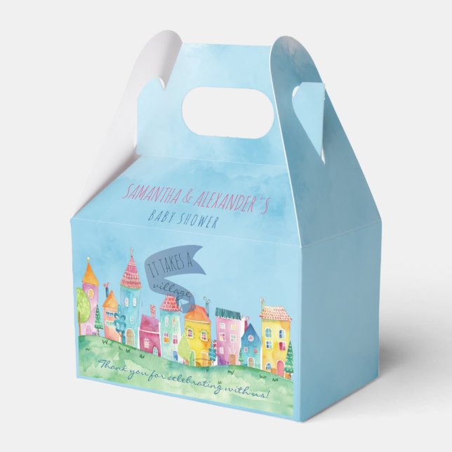 Det krävs en byadoption för IVF-babyskor Presentaskar (Framsidan Sidan)