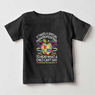 Det krävs en Speciell paraprofessionell autism T Shirt