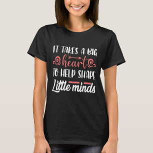 Det krävs en stor hjärtelärarutbildning i skolunde t shirt