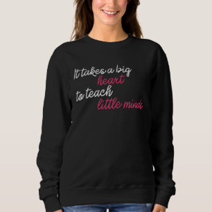 Det krävs ett stort hjärta för att lära sig små mi t shirt