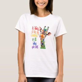 Det krävs mycket mod av Pridet Giraffe T Shirt