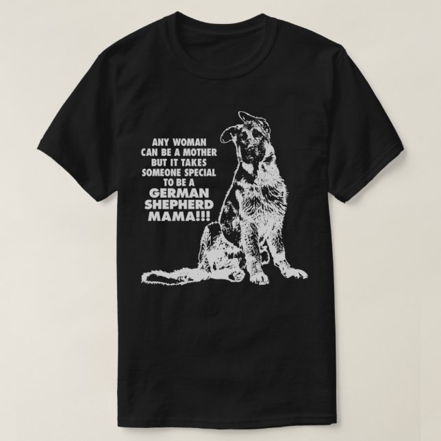 Det krävs någon Speciell för att vara tysk shepher T Shirt (Design framsida)