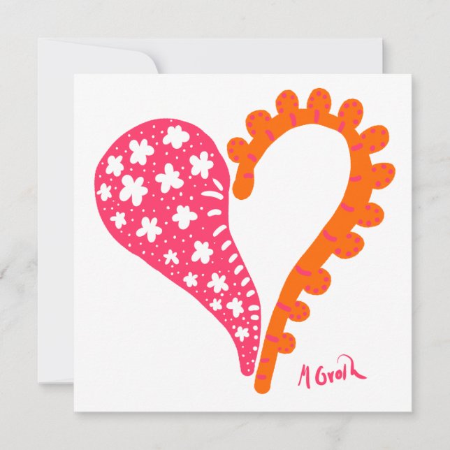 Det krävs två valentiner! julkort (Framsida)