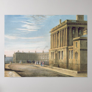 Det kungliga växande, bad 1820 poster