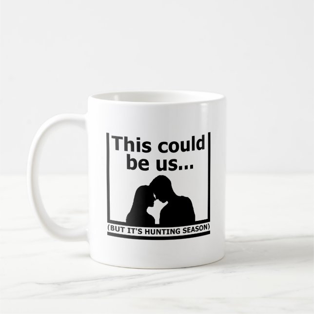 Det Kunnde Vara Vi Rolig Jaktmugg Kaffemugg (Vänster)