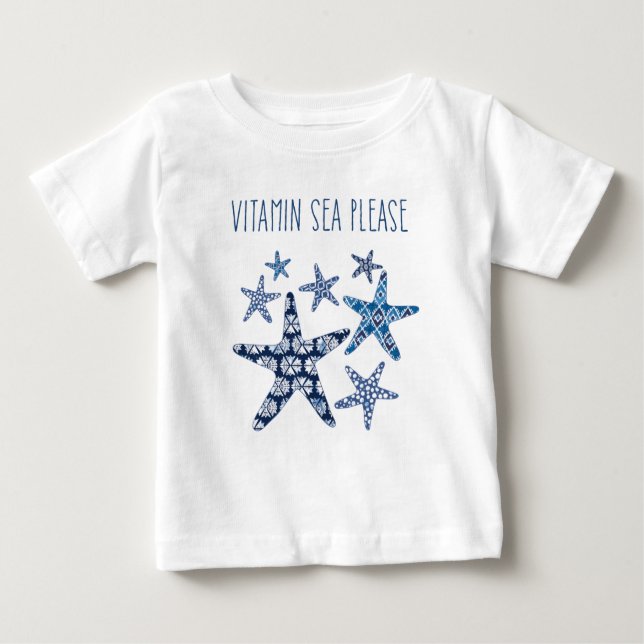 Det kust- vitaminhavet för konst | behar t shirt (Framsida)