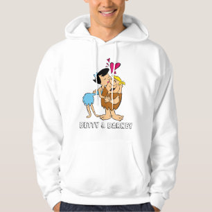 Det kyssande gräl för Flintstones   Betty Sweatshirt