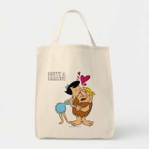 Det kyssande gräl för Flintstones   Betty Tygkasse