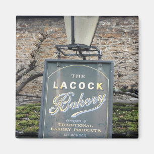 Det Lacock bagerit, Lacock, Wiltshire, UK Magnet