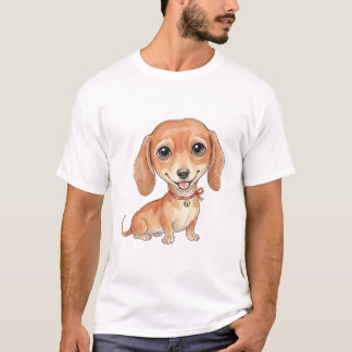Det lågresta rovdjuret: minimalistisk Dachshund T Shirt