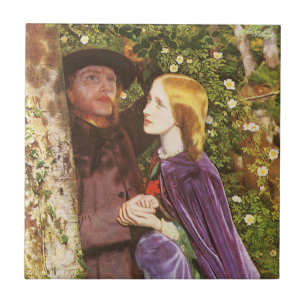 Det långa engagemanget av Arthur Hughes, Vintage A Kakelplatta