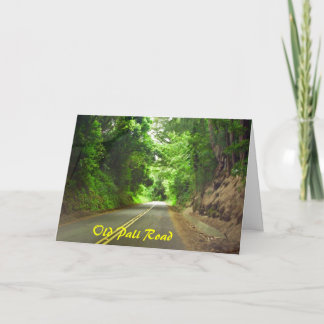 Det långa hemmet, Gamla Pali Road Card Kort
