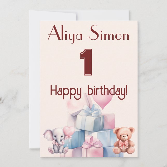 Det Längtade Ögonblicket Inbjudningar (Framsida)