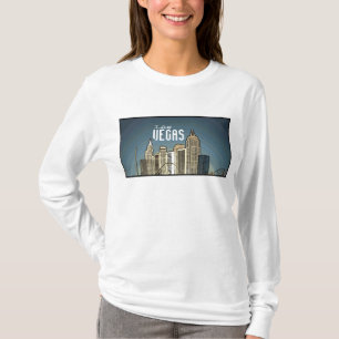 Det Las Vegas New York hotellet beskådar den arts T-shirt