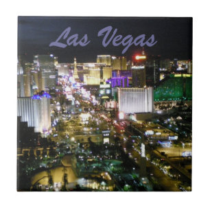 Det Las Vegas remsakasinot beskådar på natten Kakelplatta