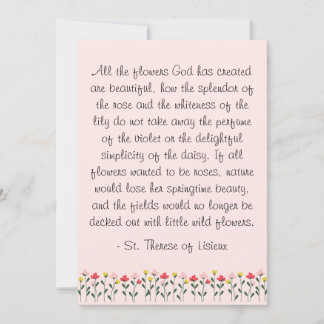 Det lilla blomsterkortet tack kort