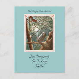 Det lilla ekorrevykortet vykort