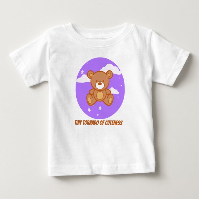 Det lilla Tornadot Cuteness T Shirt (Framsida)