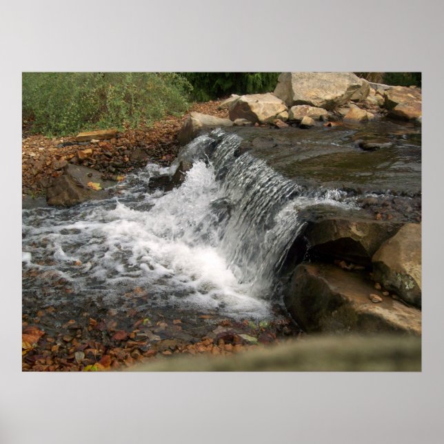 Det lilla vattenfallet poster (Framsidan)