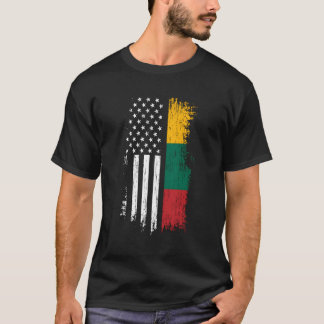 Det litauiska amerikanska Pridet Litauen, USA T Shirt