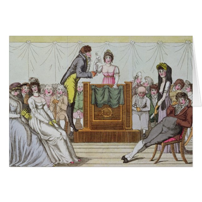 Det litterära samhället hälsningskort (Framsidan Horizontal)