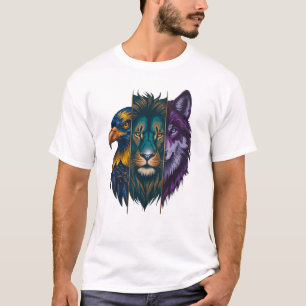 Det Livliga Vilda Trio 🐾   Herr T-Shirt