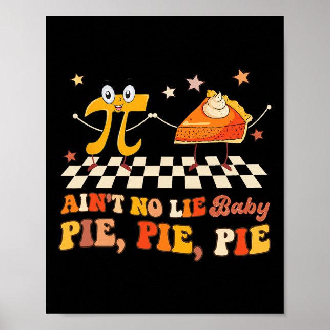Det Ljugs inte av Lycklig Pi Day Poster (Framsidan)