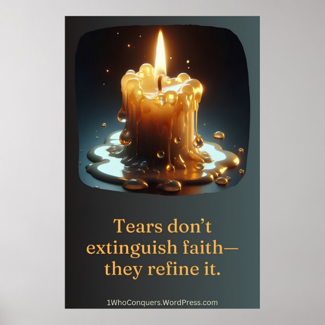 Det ljus som Gråtit Poster (Framsidan)