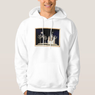 Det ljusa slottet boxas 2013 sweatshirt med luva