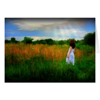 Det ljust hälsningskort