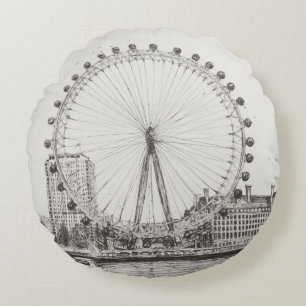 Det London ögat 30/10/2006 Rund Kudde