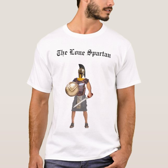 Det Lone spartanskt Tröja (Framsida)