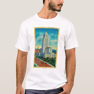 Det Los Angeles stadshuset Tee Shirt
