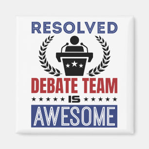 Det lösta debattteamet är Fantastisk-debatten Magnet