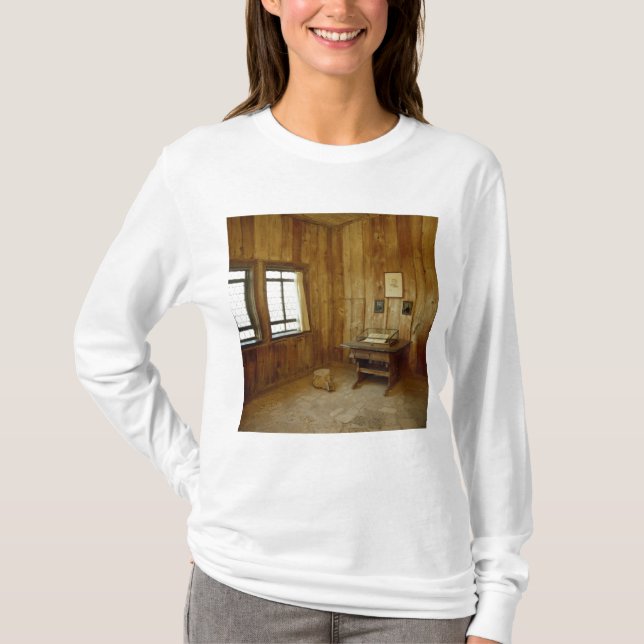Det Luther rummet i det Wartburg slottet T-shirt (Framsida)
