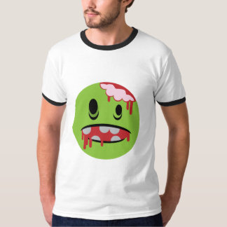 Det lyckliga ansiktet för Zombie T Shirt