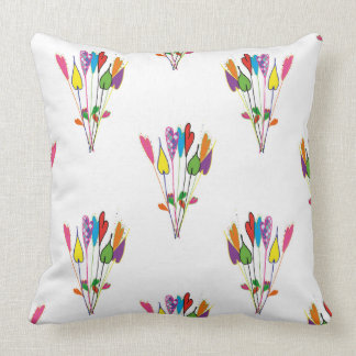 Det lyckliga kast dämpar 41 cm x 41 cm kudde