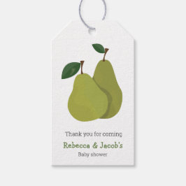 Det lyckliga par presentetikett