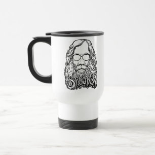 Det Lysander Spooner skägget och skuggar muggen Resemugg