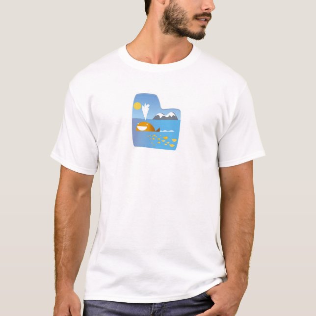 Det magiska val t shirt (Framsida)