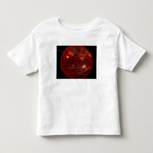 Det magnetiska fält fodrar på solen 3 tee shirt