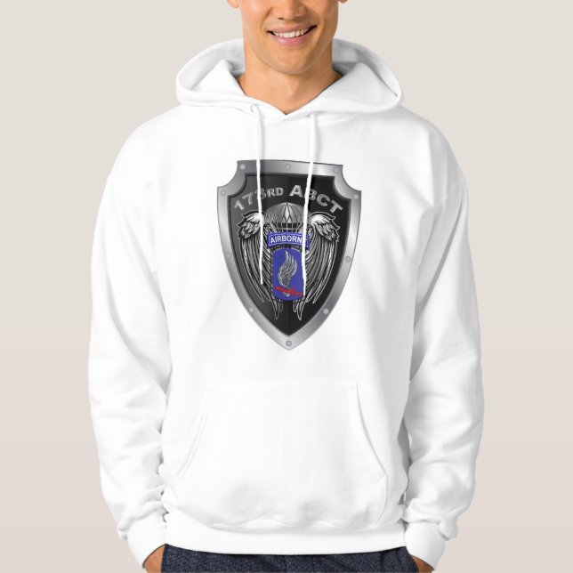 Det magnifika 173:e Airborne Brigade Combat Team Hoodie (Framsida)