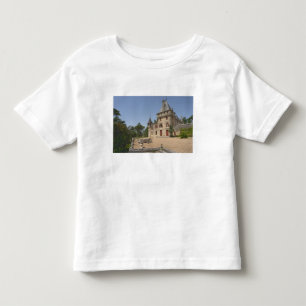 Det magnifika Chateau de Pressac och trädgården T-shirt