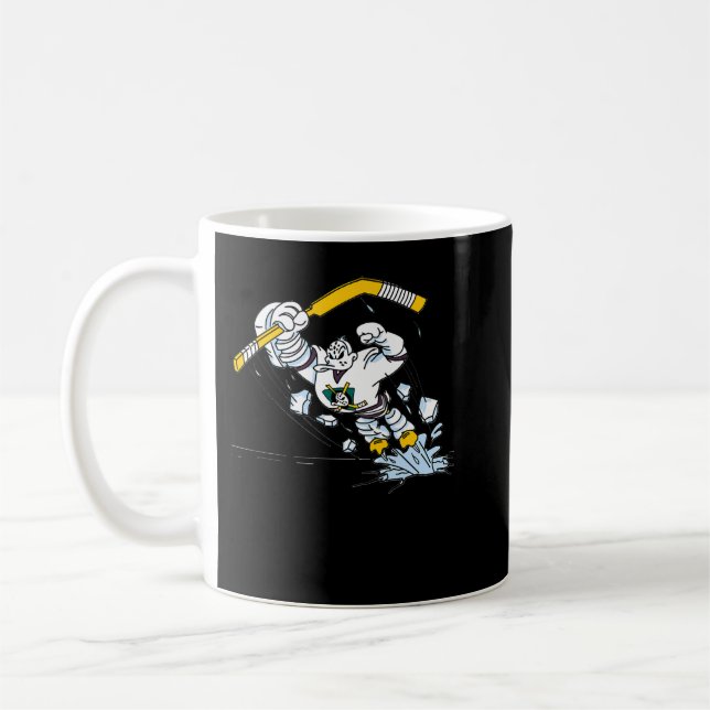 Det mäktiga Anka NHL hockey Essential Essential Es Kaffemugg (Vänster)