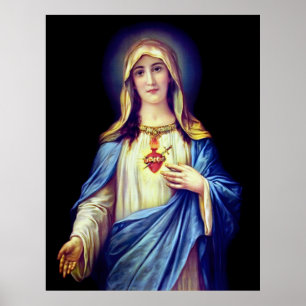 Det makulerade hjärtat av Mary Poster