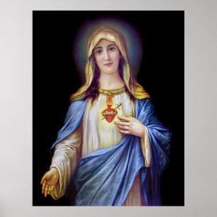 Det makulerade hjärtat av Mary Poster