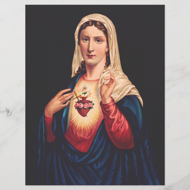 Det makulerade hjärtat av Mary Reklamblad (Framsidan)