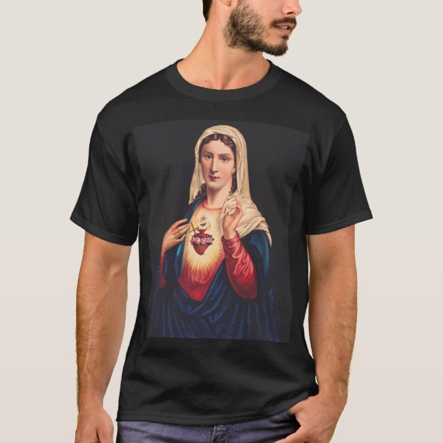 Det makulerade hjärtat av Mary T Shirt (Framsida)