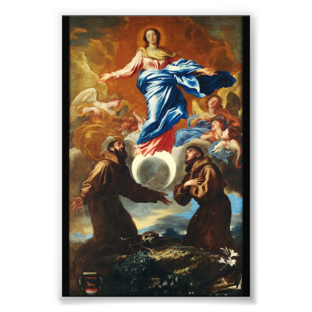Det makulerade konceptet Virgin Mary Fototryck (Framsidan)