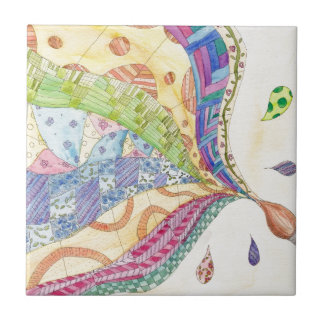 Det målade täcket kakelplatta